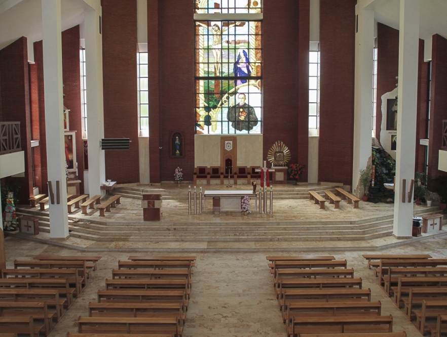 Kościół Niepokalanego Serca NMP - wnętrze